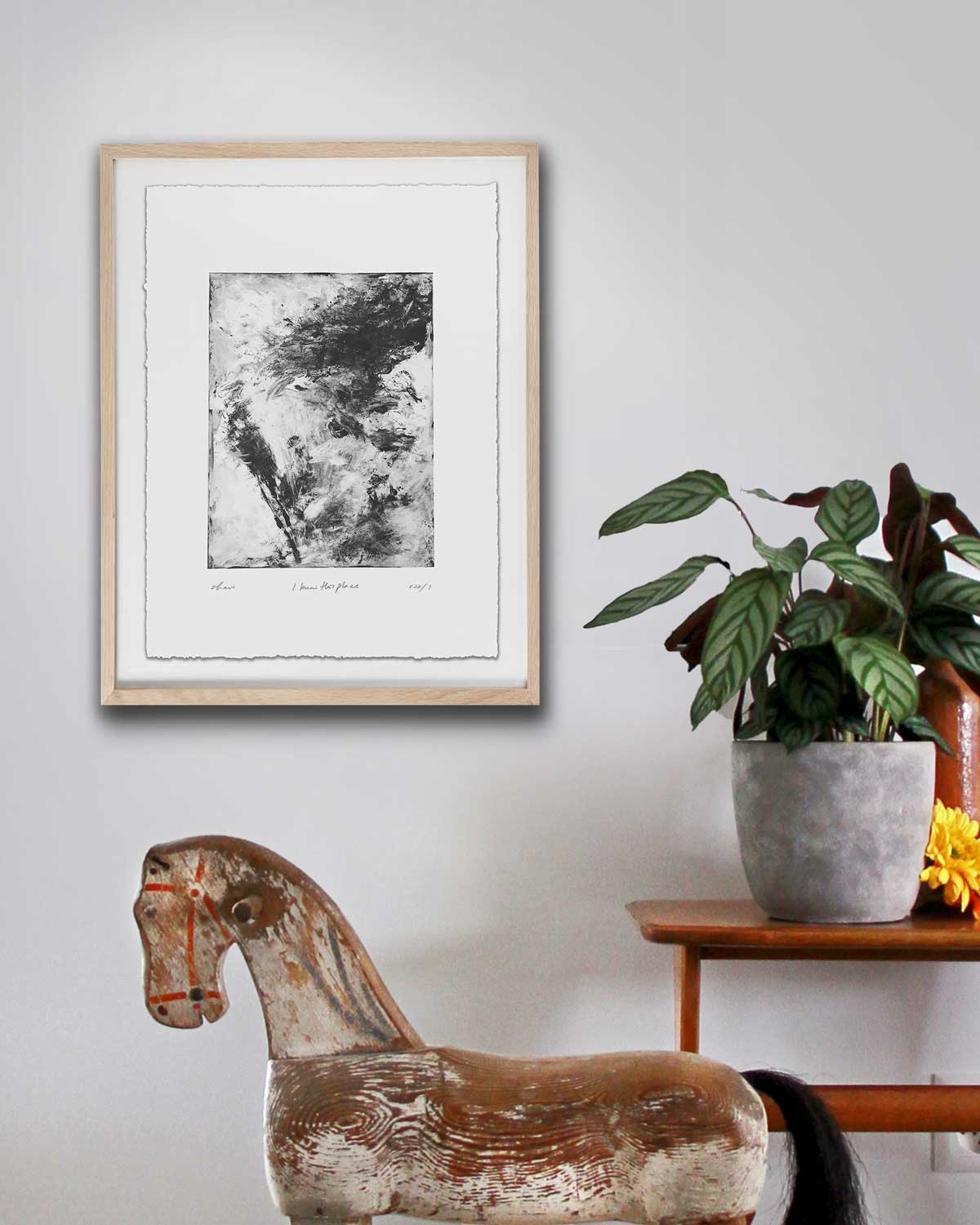 I Know This Place Framed 11x14