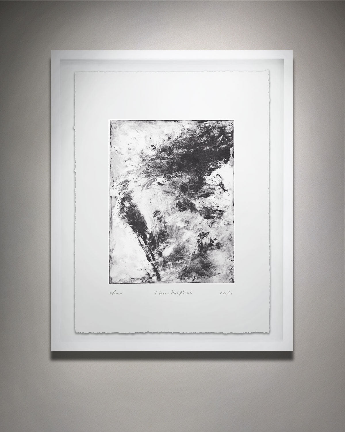 I Know This Place Framed 11x14