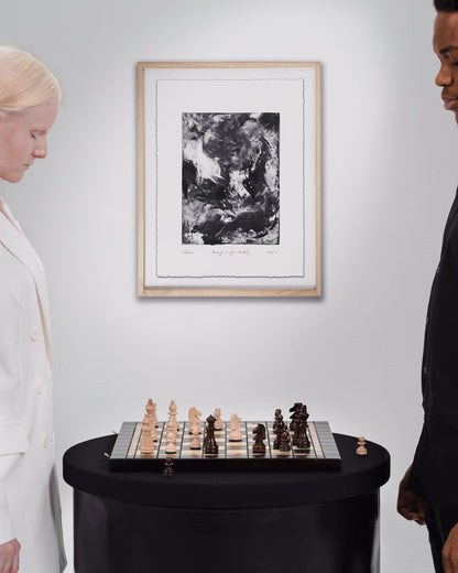 Through A Glass Darkly Framed 11x14