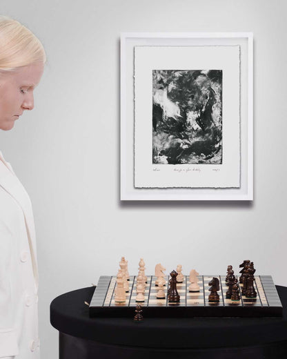 Through A Glass Darkly Framed 11x14